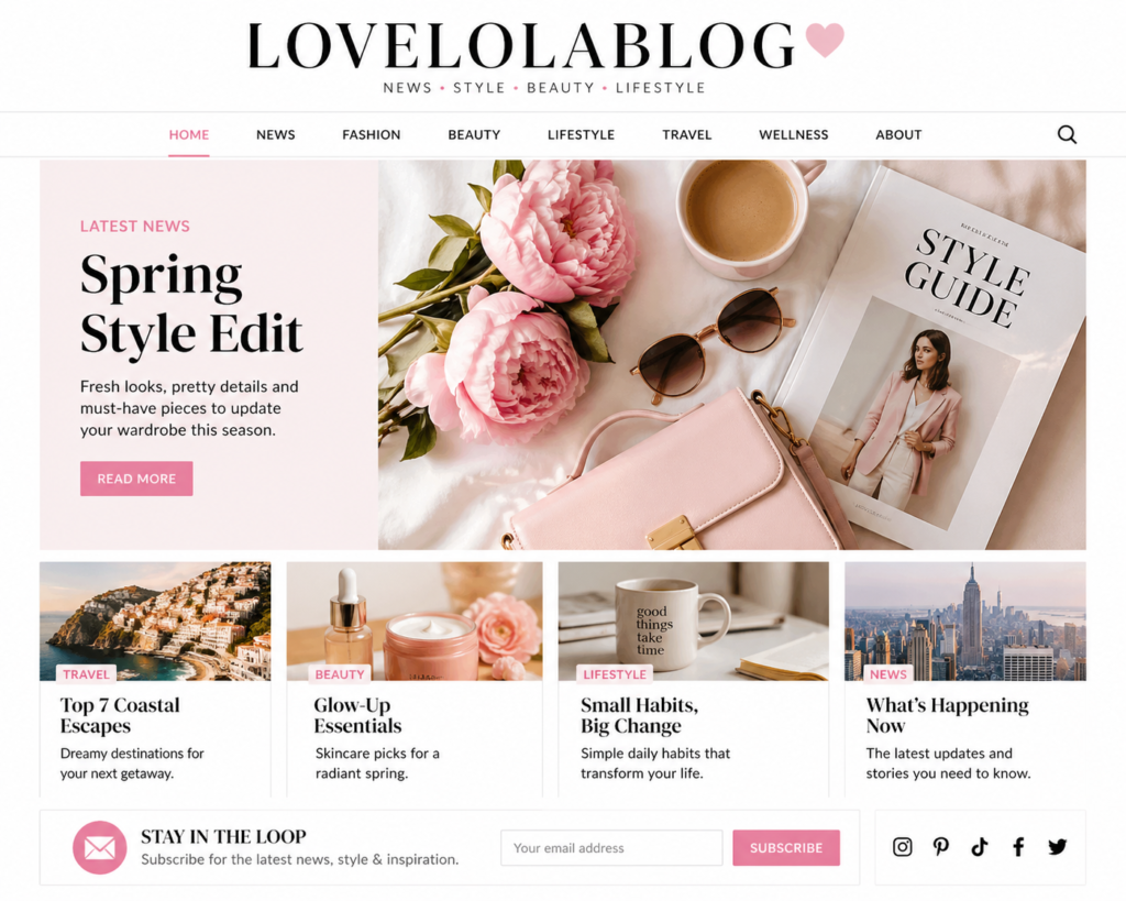 news lovelolablog