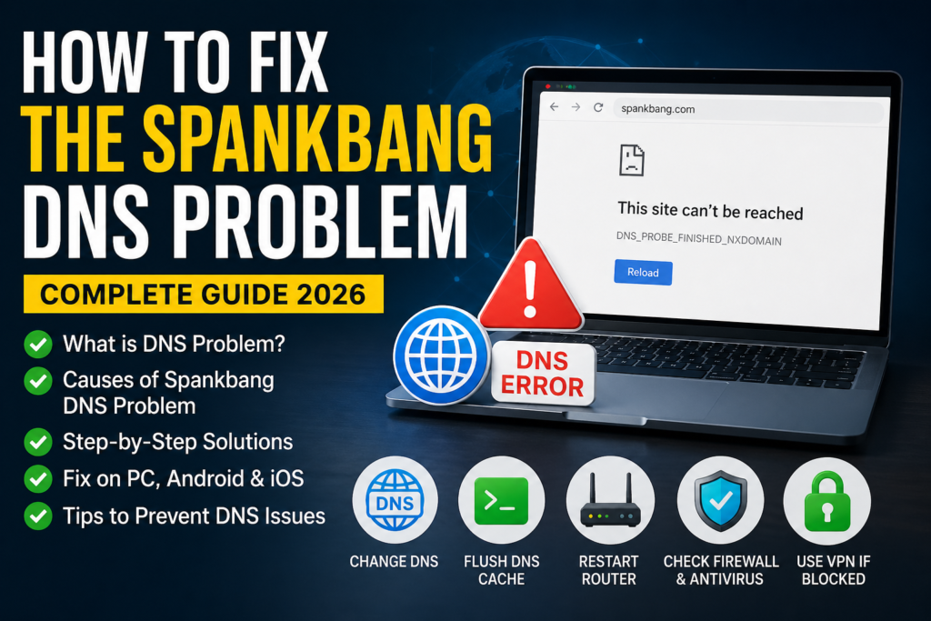 How to Fix the SpankBang DNS Problem