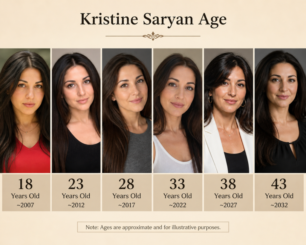 kristine saryan age